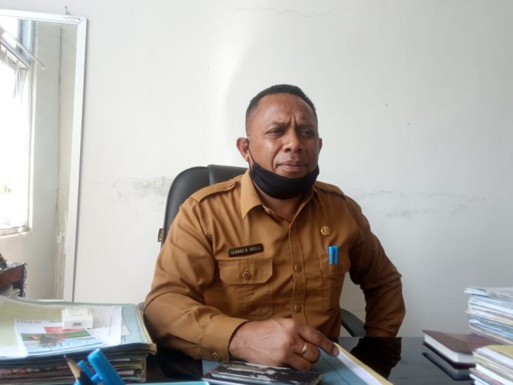 Kepala Dinas Pemberdayaan Masyarakat dan Desa (Kadis PMD) Kabupaten TTS, George D Mella / Foto BentaraNet (Joe Kikhau)