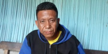 Kepala Seksi Kesejahteraan Sosial (Kasi Kesos) Desa Oeekam, Fredik S D M Sabat (Foto : Joe Kikhau/BentaraNet)