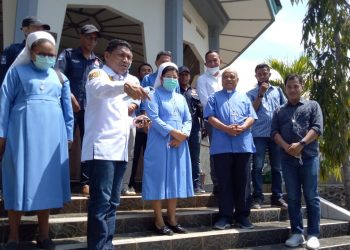 Uskup Larantuka Sebut Bantuan dari Ahmad Yohan Sebagai Bentuk Melayani Masyarakat