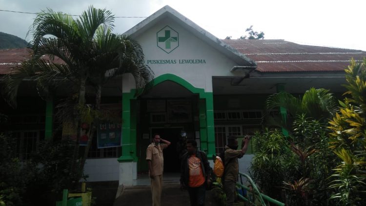 Puskesmas Lewoleba / Foto : BentaraNet (Redem Welan)