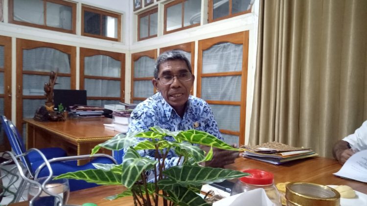 Kepala Inspektorat Daerah Kabupaten Flores Timur,  Anton Lebi Raya / Foto : BentaraNet (Redem Welan)