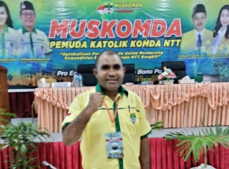 Agustinua Payong Boli, Ketua Terpilih Pemuda Katolik Komda NTT sekigus Wakil Bupati Flores Timur / Foto Istimewa