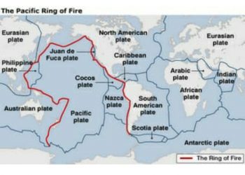 Mengenal Cincin Api Pasifik atau Lingkaran Api Pasifik