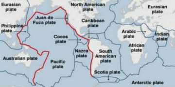 Mengenal Cincin Api Pasifik atau Lingkaran Api Pasifik