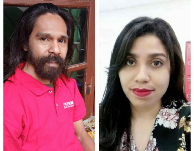 Pasangan Bakal Calon Bupati dan Wakil Bupati Flores Timur, Hendrikus Hali Atagoran dan Maria Theresia Y Rainy Tukan / Foto : Istimewa