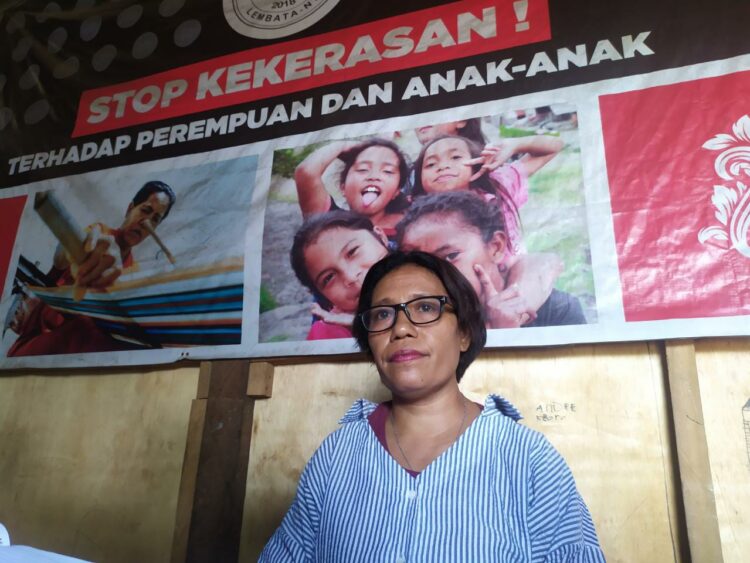 Direktur LSM Permata, Maria Loka / Foto : BentaraNet