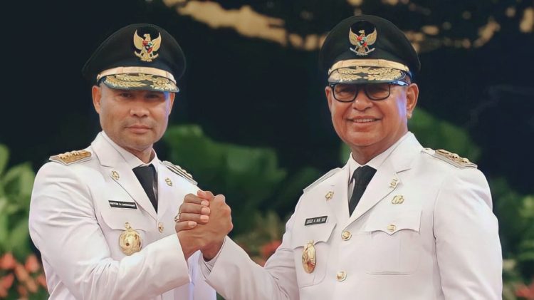 Gubernur dan Wakil Gubernur NTT, Viktor Bungtilu Laiskodat dan Josef A Nae Soi / Sumber Foto : Biro Humas Pemprov NTT