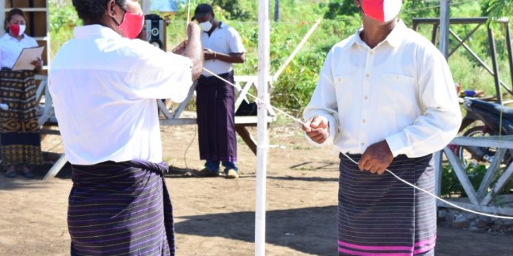 Yohanes Kewasa, Difable Pengibar Bendera, Pengungsi Banjir Bandang & Makna Kemerdekaan RI