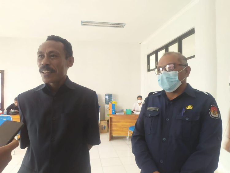 Ketua KPU Kabupaten Lembata, Elias Keluli Making / Foto : BentaraNet