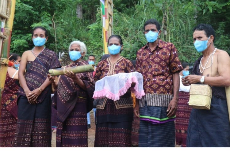 Masyarakat adat etnis Lamatuka / Sumber : Kominfo Lembata