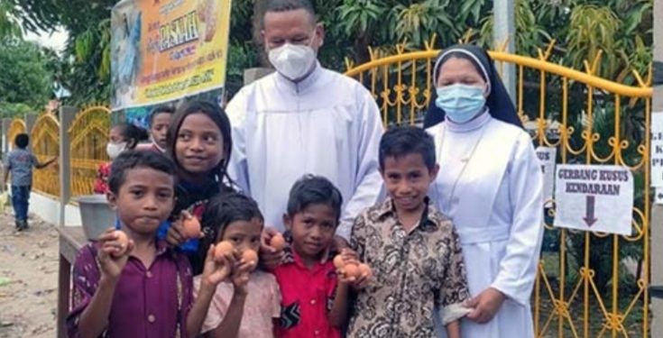 Dibagikan Paroki Kristus Raja Wangatoa untuk Anak-anak, Ini Sejarah Telur Paskah