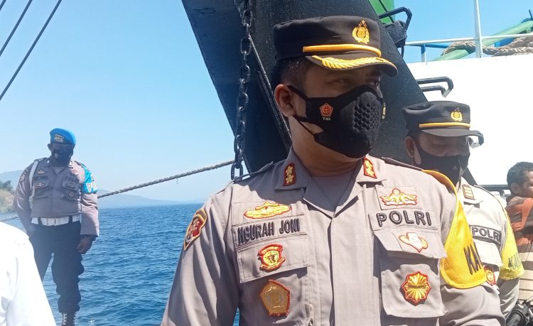 Kapolres Flores Timur, AKBP I Gede Ngura Joni Mahardika / foto : BentaraNet (Teddy Kelen)