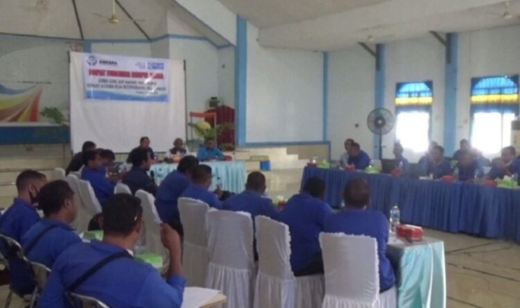 Rapar Evaluasi Tabunan Simpel Siaga KSP Kopdit Ankara bersama YPII di Aula Serbaguna Ankara, Selasa, 09 Agustus 2022 / Foto : BentaraNet