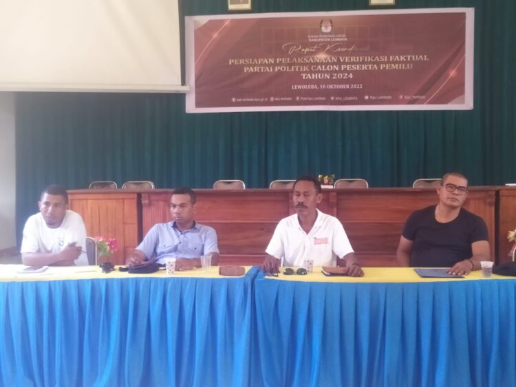 Komisioner KPU Lembata / Foto : BentaraNet