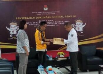 Penulis Buku Ahok, Maksimus Ramses Lalongkoe Resmi Daftar Jadi Calon DPD RI