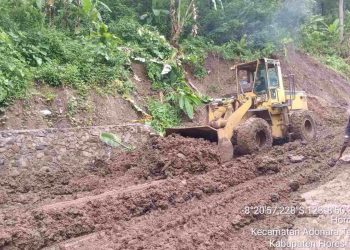 Talud Bok Lia Jebol Lagi, PT Bumi Permai Nusantara Segera Perbaiki