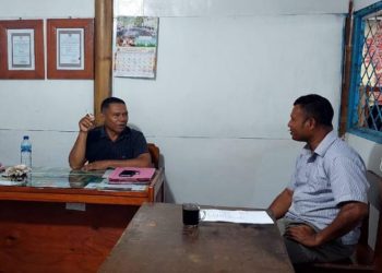 Polres Lembata Wawancarai Ketua TKBM Terkait Persiapan Hari Buruh Internasional