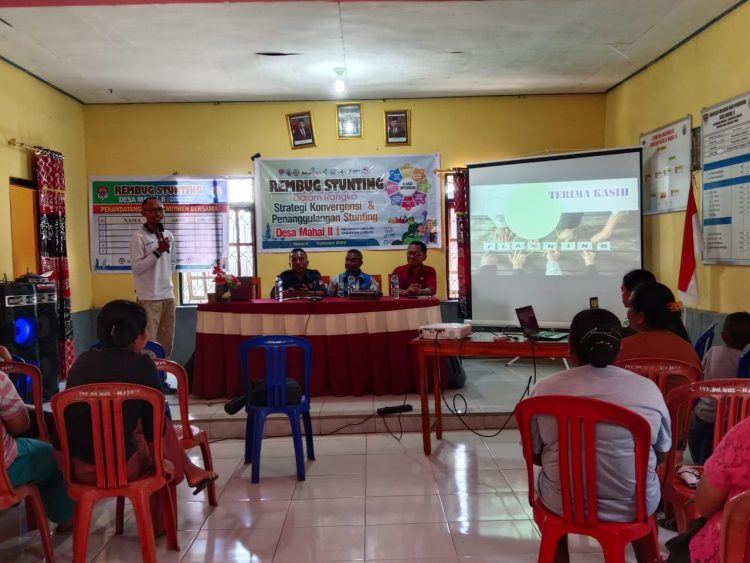 Kegiatan Rembuk Stunting di Desa Mahal II, Kecamatan Omesuri, Kabupaten Lembata, Sabtu, 28 September 2024 / Foto : Istimewa