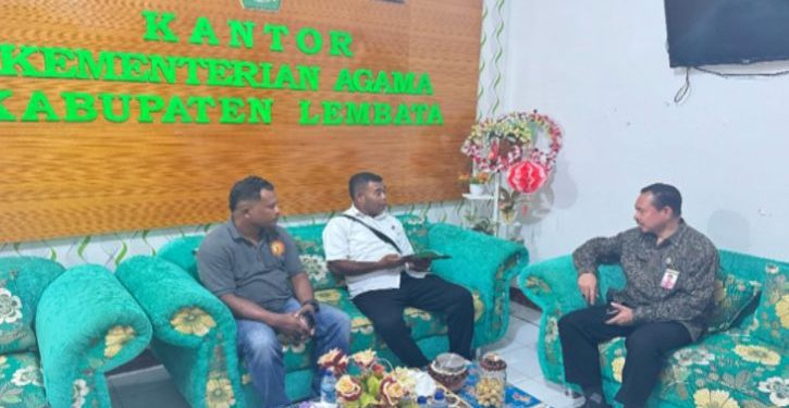 Polres Lembata Jalin Koordinasi dengan Kemenag Jelang Hari Raya Nyepi dan Tahun Baru Imlek 2025
