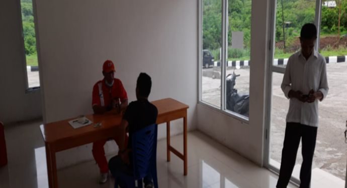 Polres Lembata Lakukan Eliciting terhadap Pengelola SPBU Tanah Merah, Dorong Percepatan Perbaikan Fasilitas