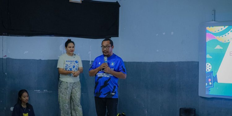 Bioskop Pasiar dan KPK Tayang Film Antikorupsi di SMPK St. Yoseph Kupang