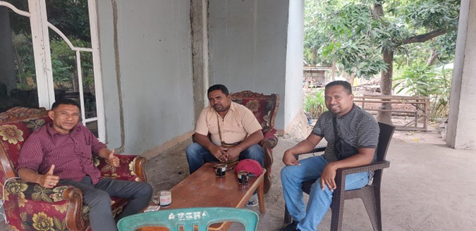 Sat Intelkam Polres Lembata Wawancarai Calon Ketua DPC PDI Perjuangan, Upaya Ciptakan Situasi Politik Kondusif