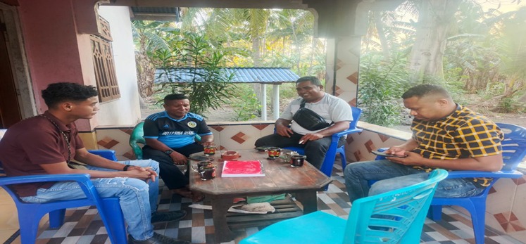 Sat Intelkam Polres Lembata Lakukan Wawancara dengan Penjabat Kades Tanjung Batu, Jaga Kondusivitas Menjelang Pilkades PAW