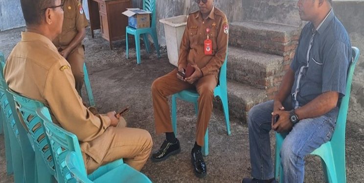 Polres Lembata Lakukan Penggalangan Terkait Pemasangan Pilar Ulayat Lewolein