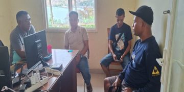 Sat Intelkam Polres Lembata Temui Pengelola SPBU Balauring Bahas Kelangkaan BBM Subsidi