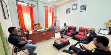 Sat Intelkam Polres Lembata Wawancarai Sekda Terkait Persiapan HUT Otonomi Daerah ke-26 Kabupaten Lembata