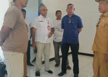 Monitoring Revitalisasi Sekolah di Lembata, Wabup Nasir Tegaskan Kepatuhan Standar Pembangunan