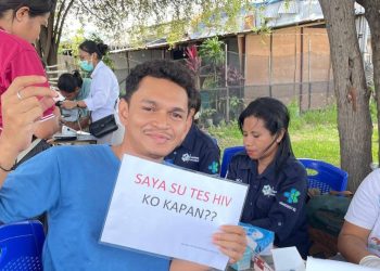Dinkes Lembata Gelar Sosialisasi dan Anjangsana ke Tokoh Agama Sambut Hari AIDS Sedunia 1 Desember