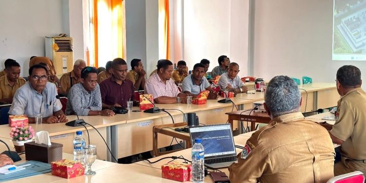 Pemkab Lembata Gelar Rapat Percepatan Pembangunan SPPG Terpencil untuk Perkuat Program Makan Bergizi Gratis