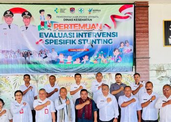 Buka Evaluasi Intervensi Spesifik Stunting, Wabup Lembata Tekankan Kolaborasi Menuju Zero Stunting