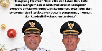 Jelang Natal dan Tahun Baru, Pemda Lembata Imbau Jaga Suasana Aman dan Kondusif